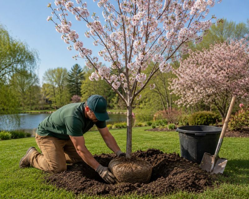 Magnolia Tree Planting in Honolulu, HI