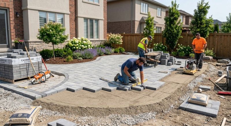 Patio Hardscaping in Norwalk, CT