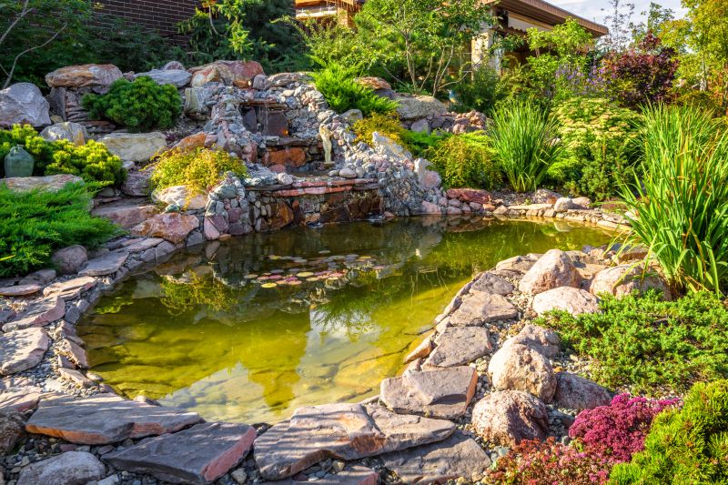 Products For Water Feature Landscapings in use