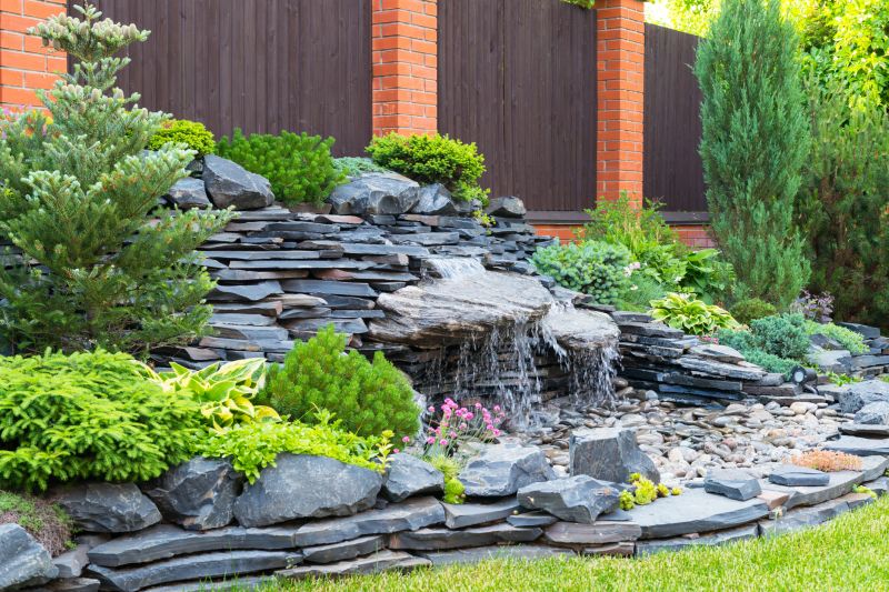 Rock Waterfall Feature