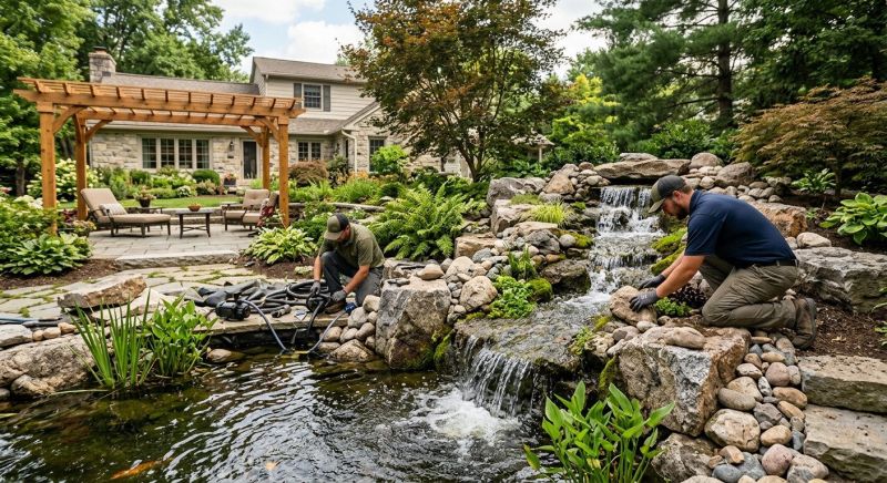 Waterfall Landscaping in Honolulu, HI